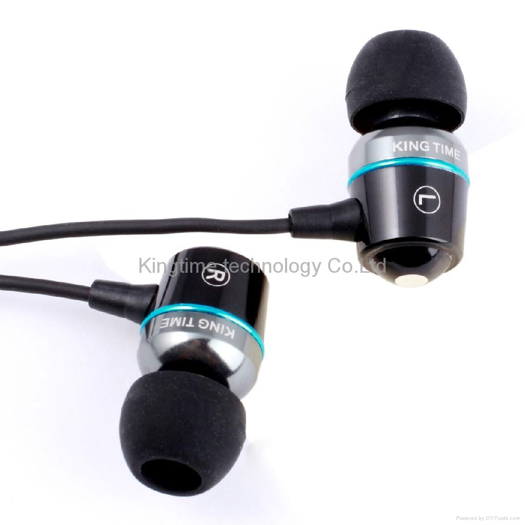 metal earphones, in-ear headphones, noise-cancelling earphones 2