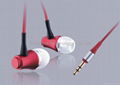 in ear earphones for iphone,ipod, ipad  2