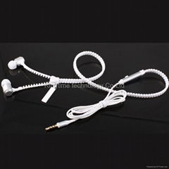 smart zipper earphones 