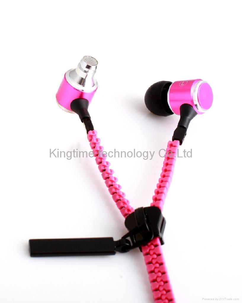 zipper earphones  3