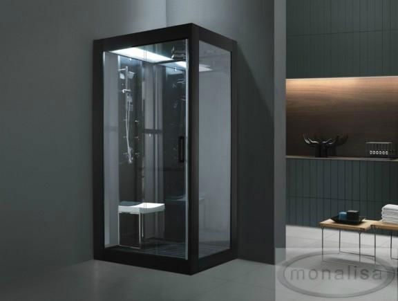 Factory outlet steam room steam engine steam room mac with tempered glass M-8282