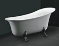 Luxury acrylic freestand spa bath large plastic tubs bathtub M-2033 1