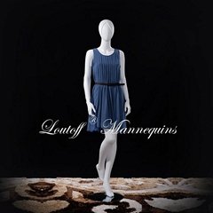 Loutoff matte white female mannequins AMY04