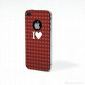 iPhone skin sticker Love Apple