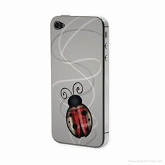 iPhone skin sticker Ladybug
