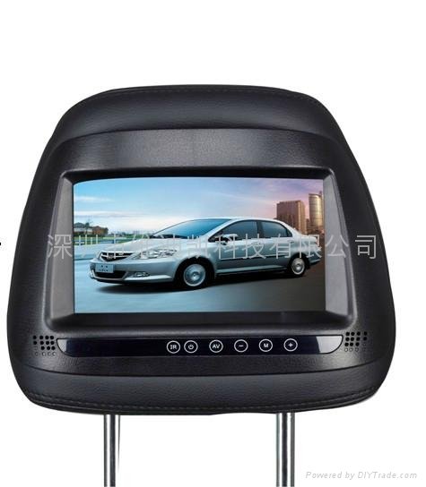 7 inch Universal car headrest LCD player monitor