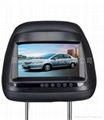 7 inch Universal car headrest LCD player monitor