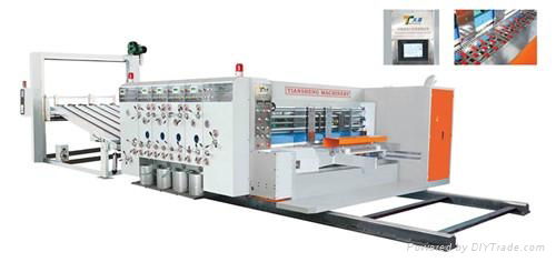 TS-PY HIGH SPEED FLEXO PRINTING & SLOTTING & ROTARY DIE-CUTTING MACHINE