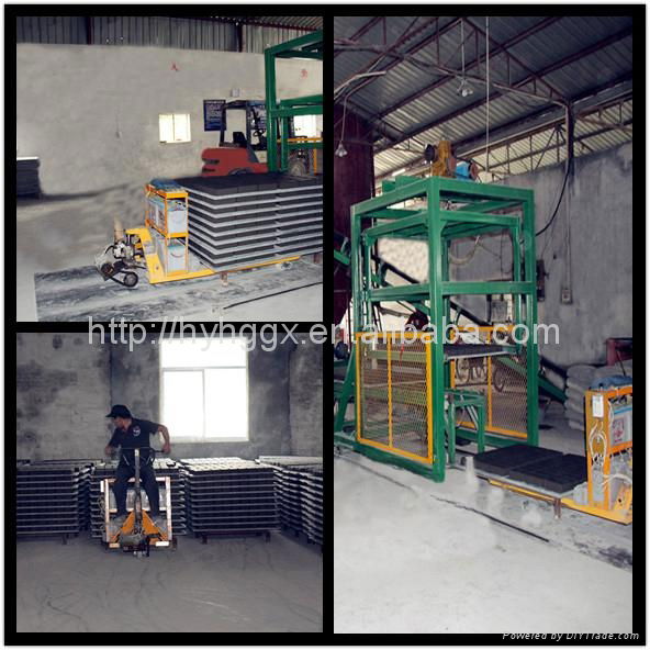  Automatic hollow brick making machine 2