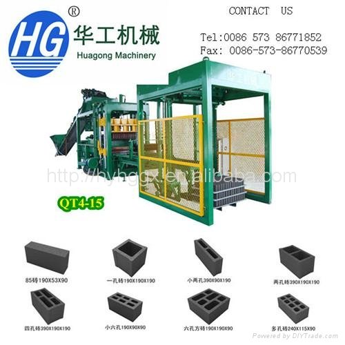 Automatic hollow block machine factory in china