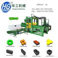 Automatic cement brick making machine