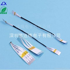 Shenzhen cable factory direct [package acetate cloth] Flexible flat cable