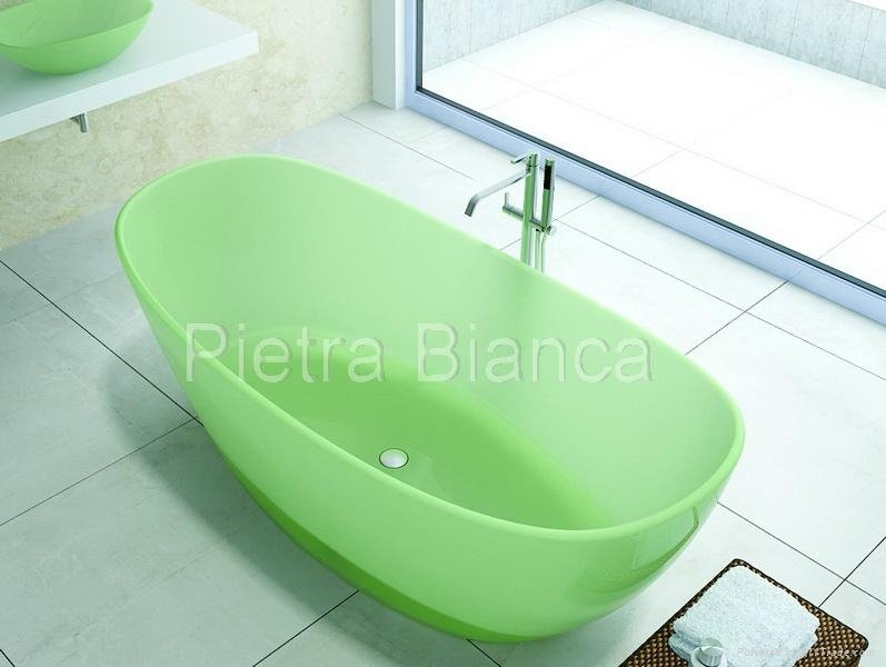 Colored Freestanding Bathtub PB1069 2