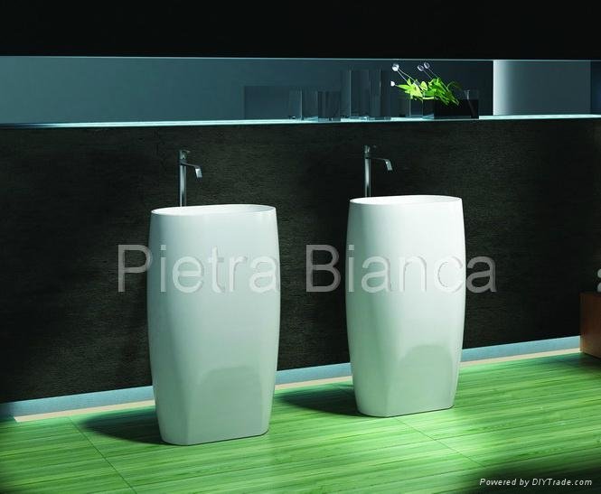 Pure Acrylic Solid Surface Basin PB2034