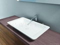 Pure Arcylic Table Top Basin PB2060 1