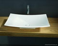 Stream Acrylic Bathroom Sink PB2057 2