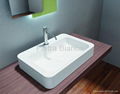 Pure Arcylic Table Top Basin PB2060 3