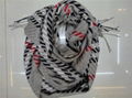 2012the latest Houndstooth scarf exported Korea ,Europe and The United States  2