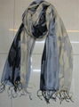 2012 foreign trade exports Europe cotton jacquard leopard grain scarf 