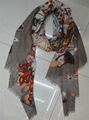 2012 the latest export Italy twill cashew flower pattern scarf 1