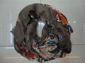 2012 the latest export Italy twill cashew flower pattern scarf 2