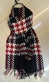 2012the latest Houndstooth scarf exported Korea ,Europe and The United States  5