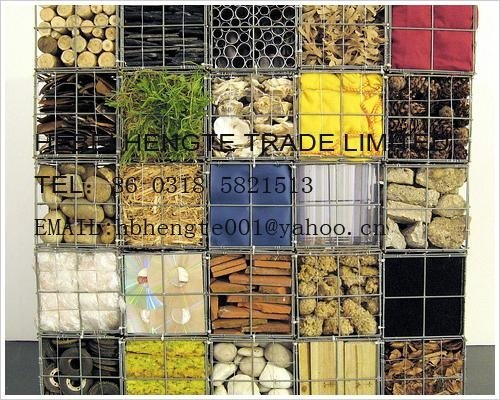 sell Powder painting Gabion temporary fencing  2