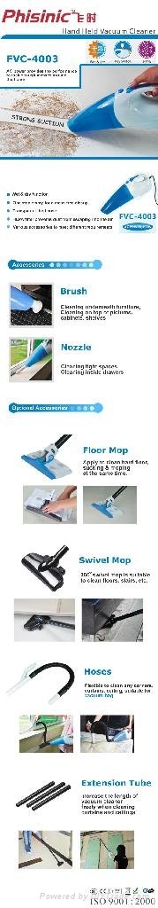 Portable AC Power Home Wet and Dry Dust Floor Collector & Vacuum Cleaner  3