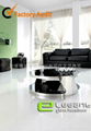 Glass Top Round Coffee Table CA207