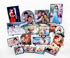 Sublimation Photo Rock Big rectangle clock hanging picture 