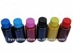 Sublimation ink Red/yellow/blue/black/pink/light blue 