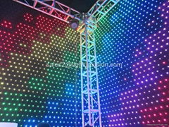 LED video curtain