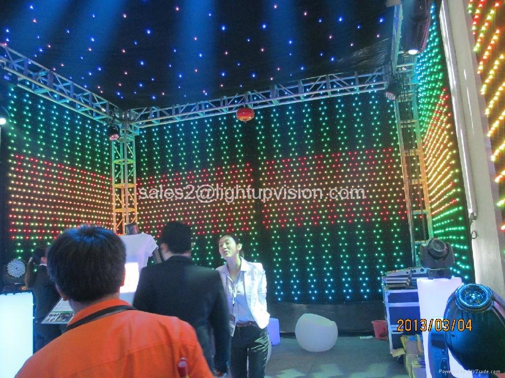 LED video curtain 2