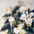 luxury lotus sand painting  5