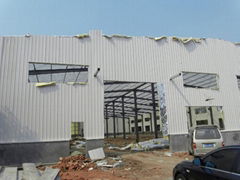 steel structure project with rich experience