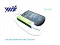 Colorful 2200mah docking station for smartphone, metal power bank 2