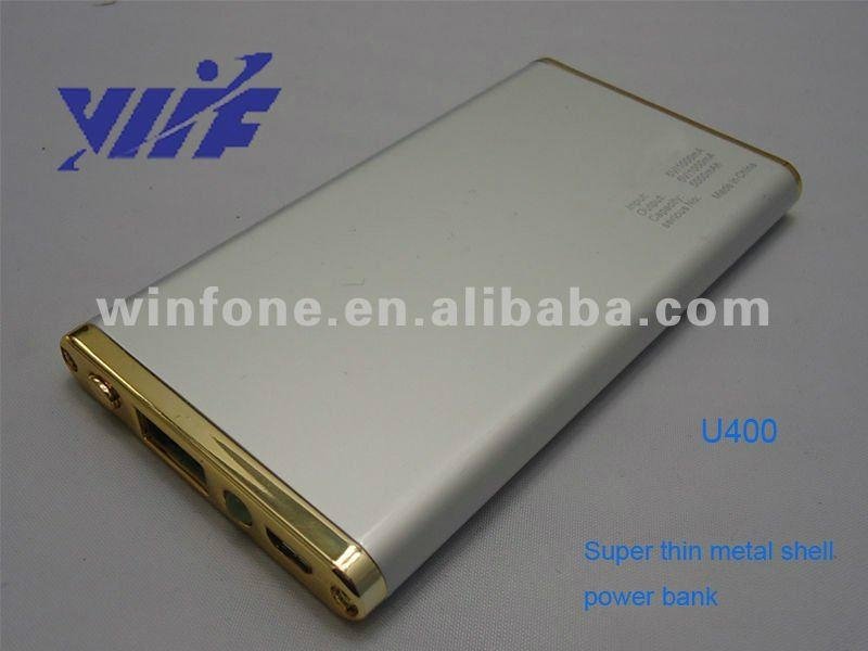 4000mAH portable power bank for samsung s2/s3/note/tab - iphone charger 3