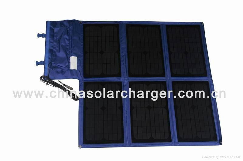60W太阳能折叠充电包 2