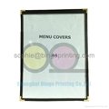 Clear Restaurant Menu Cover Folder Single