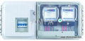 Plastic transparent current meter box