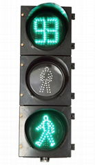 人行帶交通倒計時信號燈