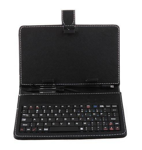 Leather case with keyboard for Tablet PC 2