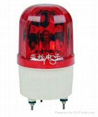 LTE1101 rotary warning light red screw fixing red color