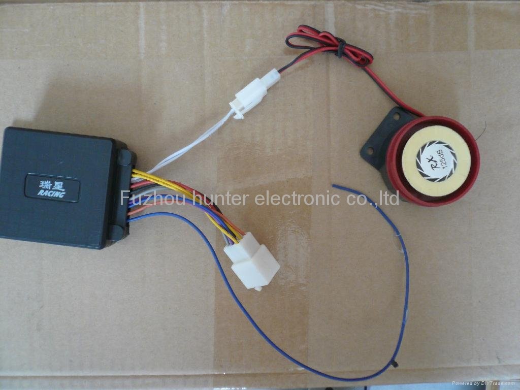 12V Motorcycle alarm with remote control 4