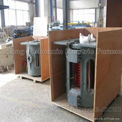 Aluminum Shell Melting Induction Furnace 250kg