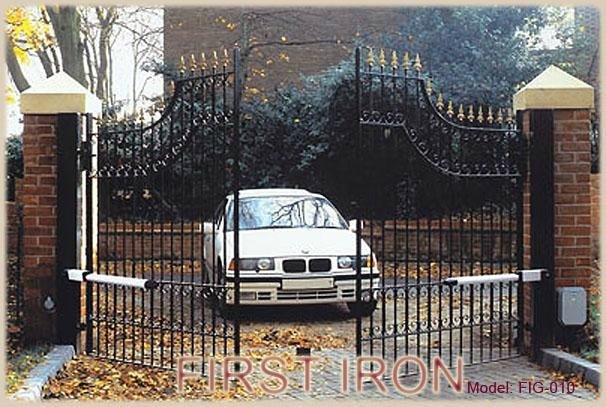 iron gate for security