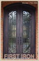 iron entry door 