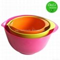 6‘Melamine salad bowl/ plastic bowl 3
