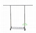 Single pole clothes drying rack 1