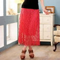Sweet Accrodion Pleats Skirt 1